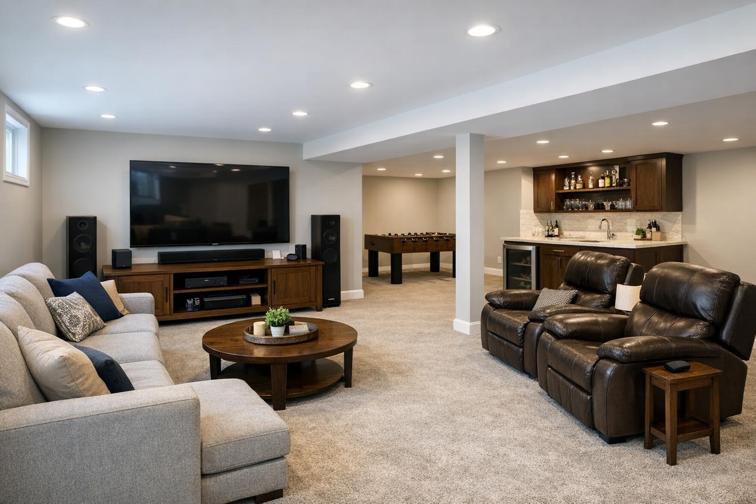 Basement Remodeling service by ABC Remodling New York